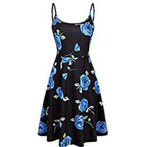 Floral Blue dress ( Amazon )